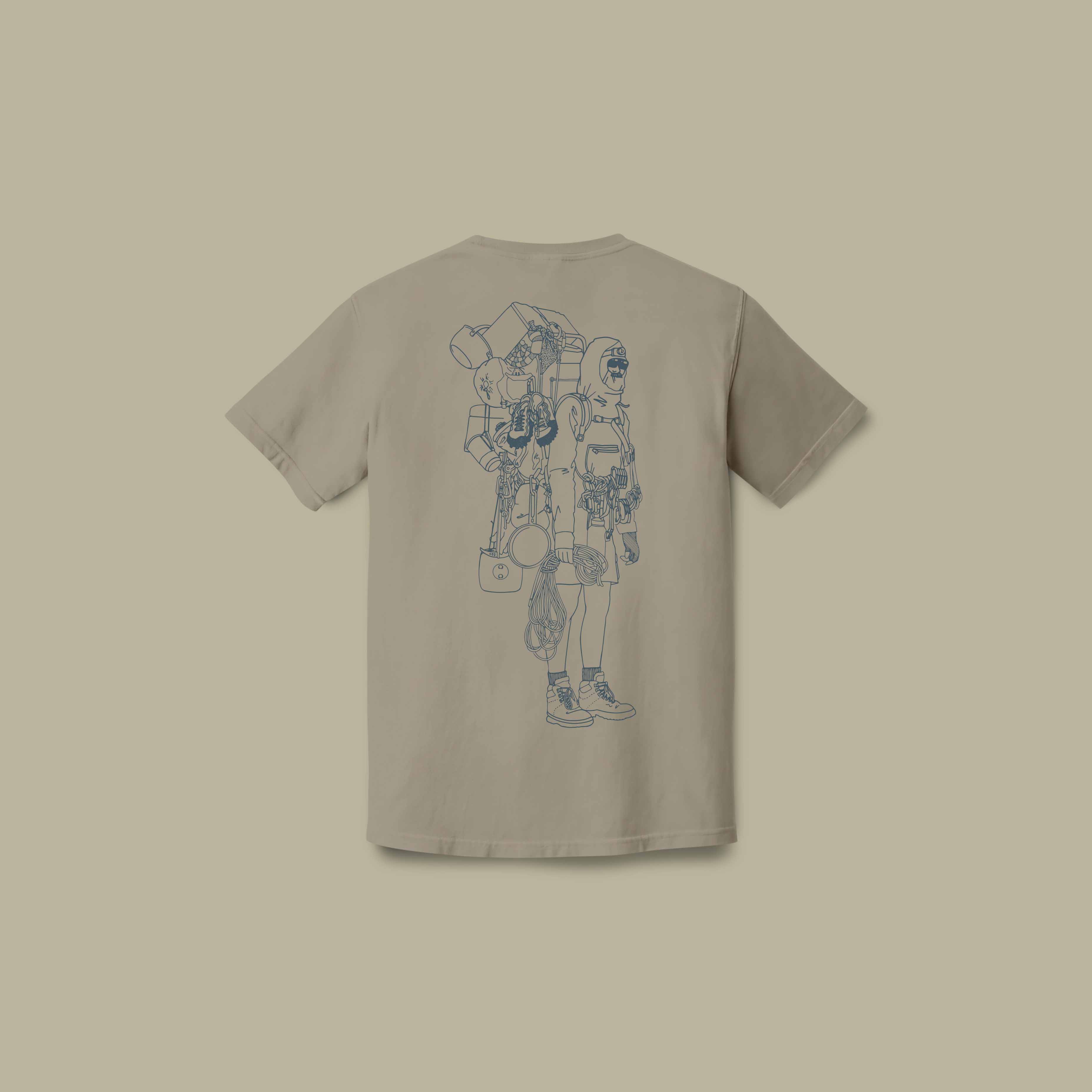 Mustache Man - short sleeve T-shirt