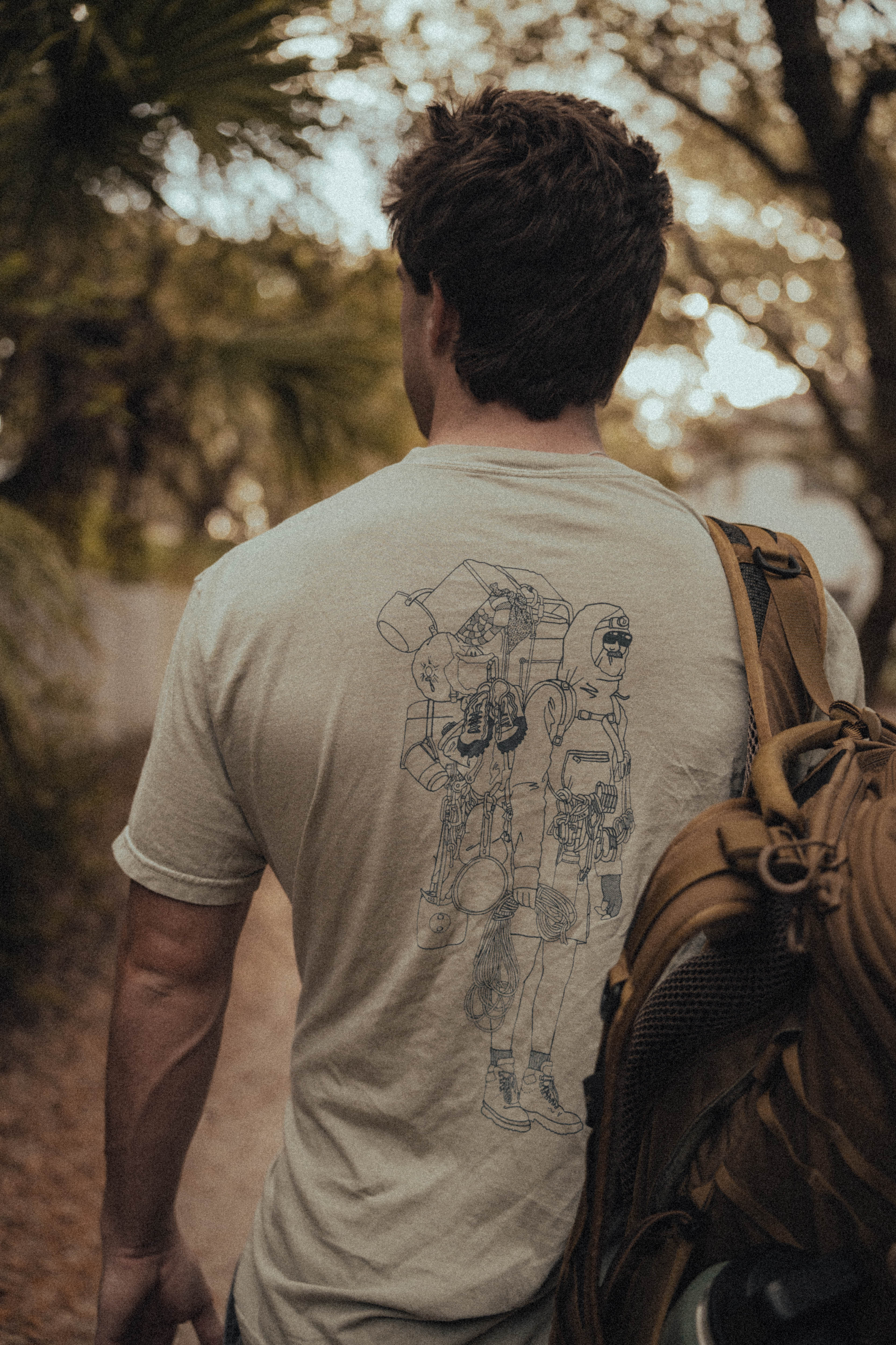 Mustache Man - short sleeve T-shirt